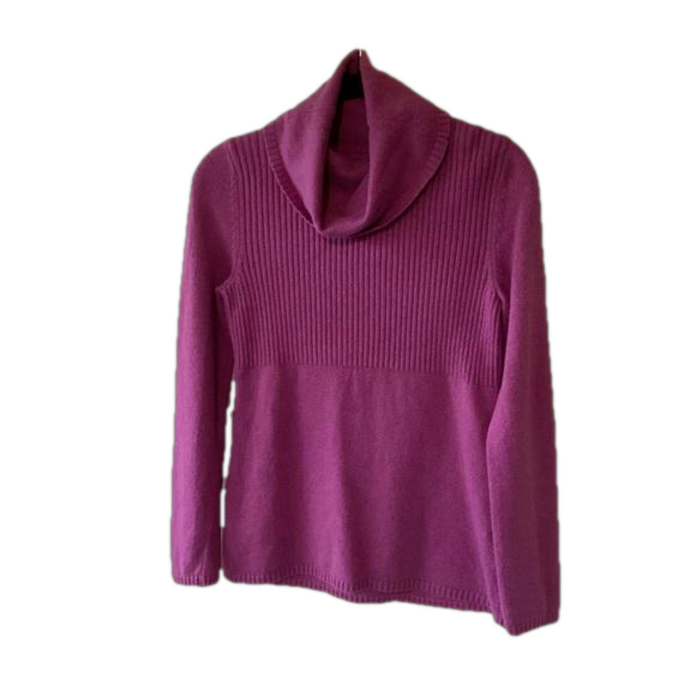 Banana Republic Luxury Cashmere Blend Cowl Neck Sweater S